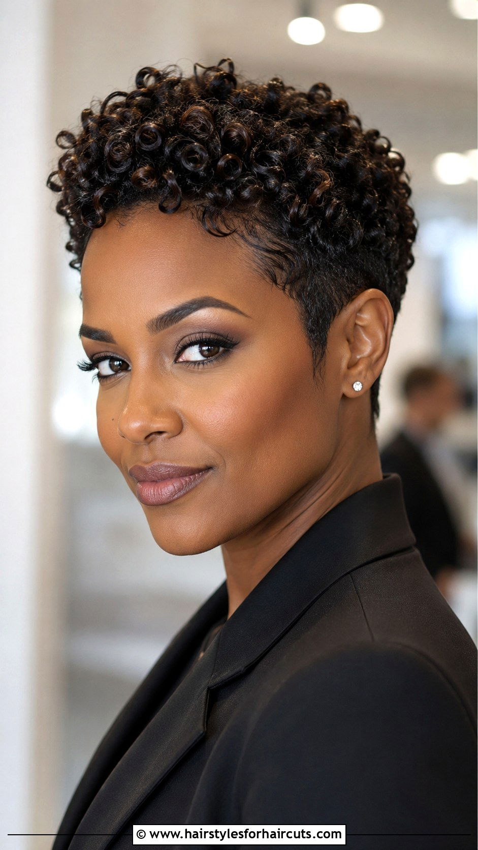 Curly Pixie Cut - 25 cute curly hair haircuts - 25 cute curly hair haircuts