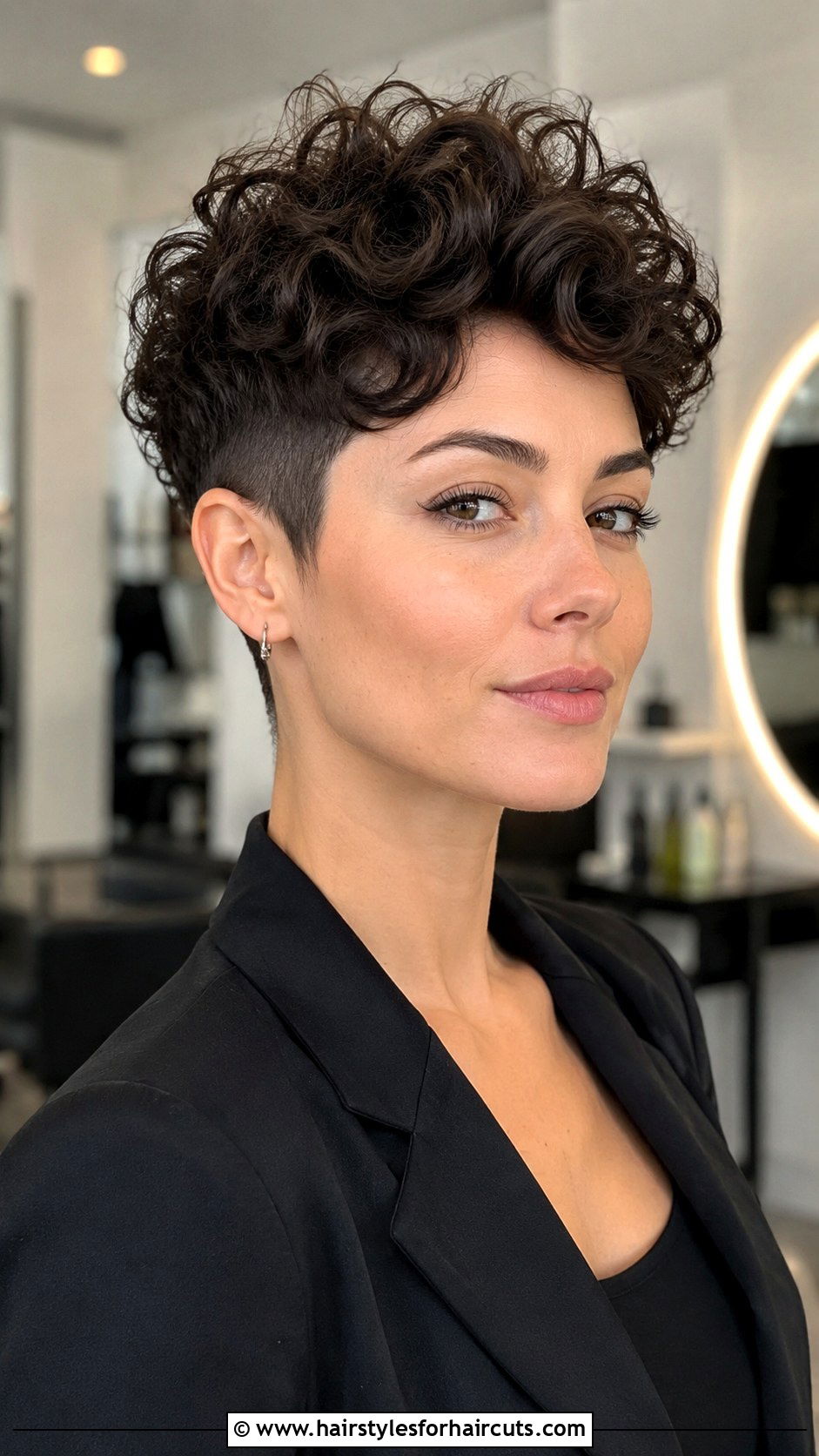 Curly Pixie Cut - 25 different curly hairstyles - 25 different curly hairstyles