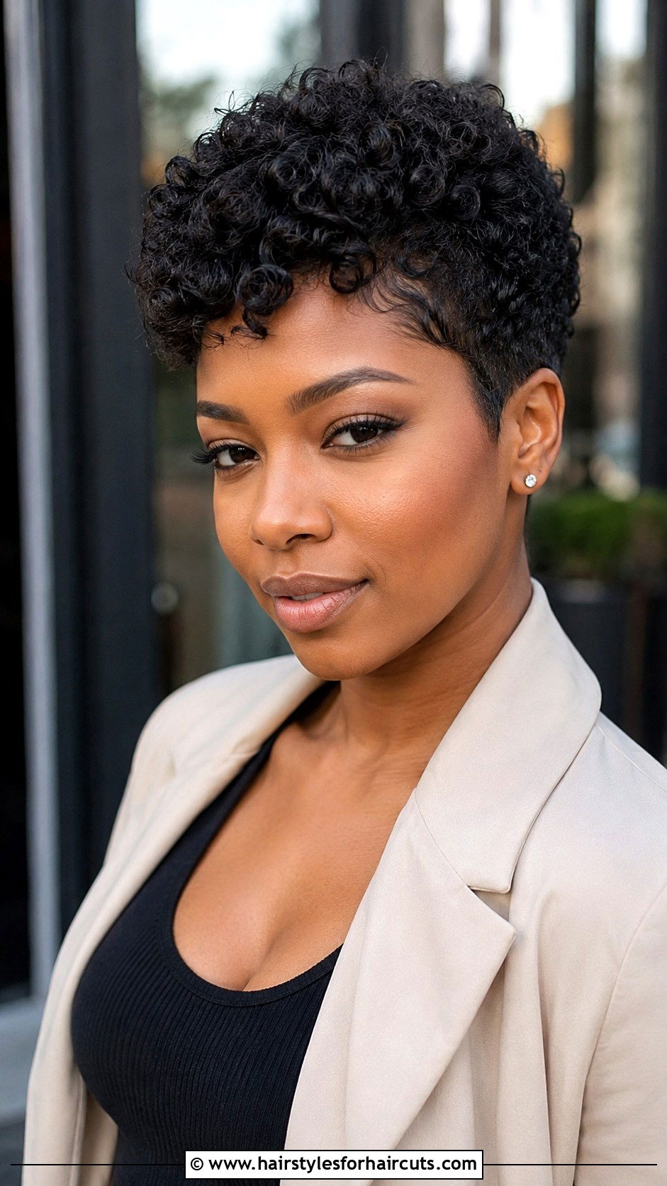 Curly Pixie Cut - 25 easy diy hairstyles for black hair - 25 easy diy hairstyles for black hair