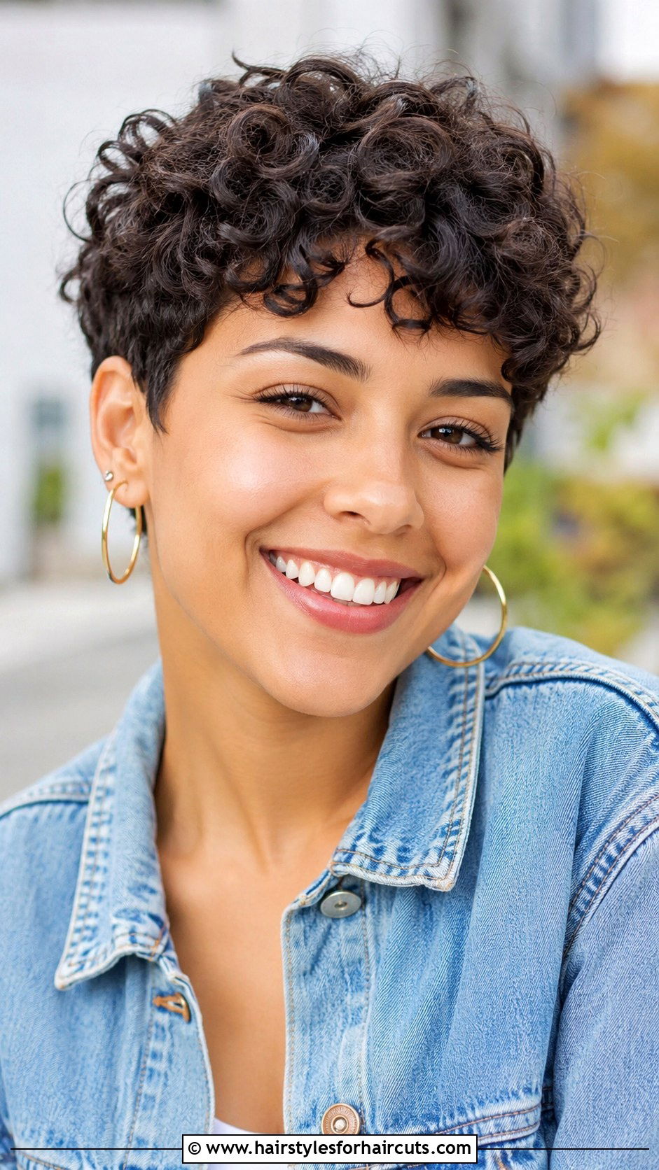Curly Pixie Cut - 25 girls hairstyles for curly hair - 25 girls hairstyles for curly hair