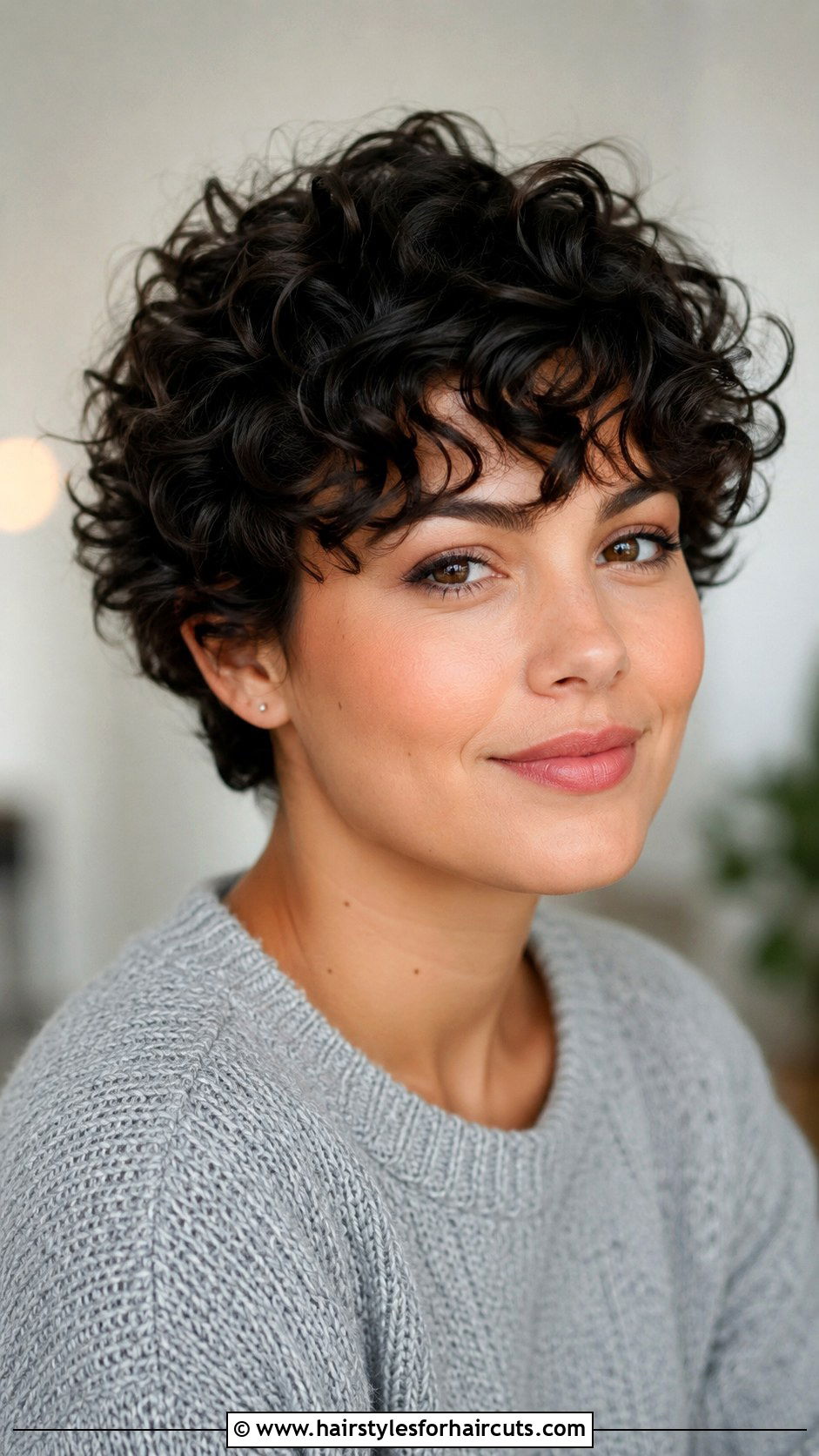 Curly Pixie Cut - 25 hair roller hairstyles - 25 hair roller hairstyles