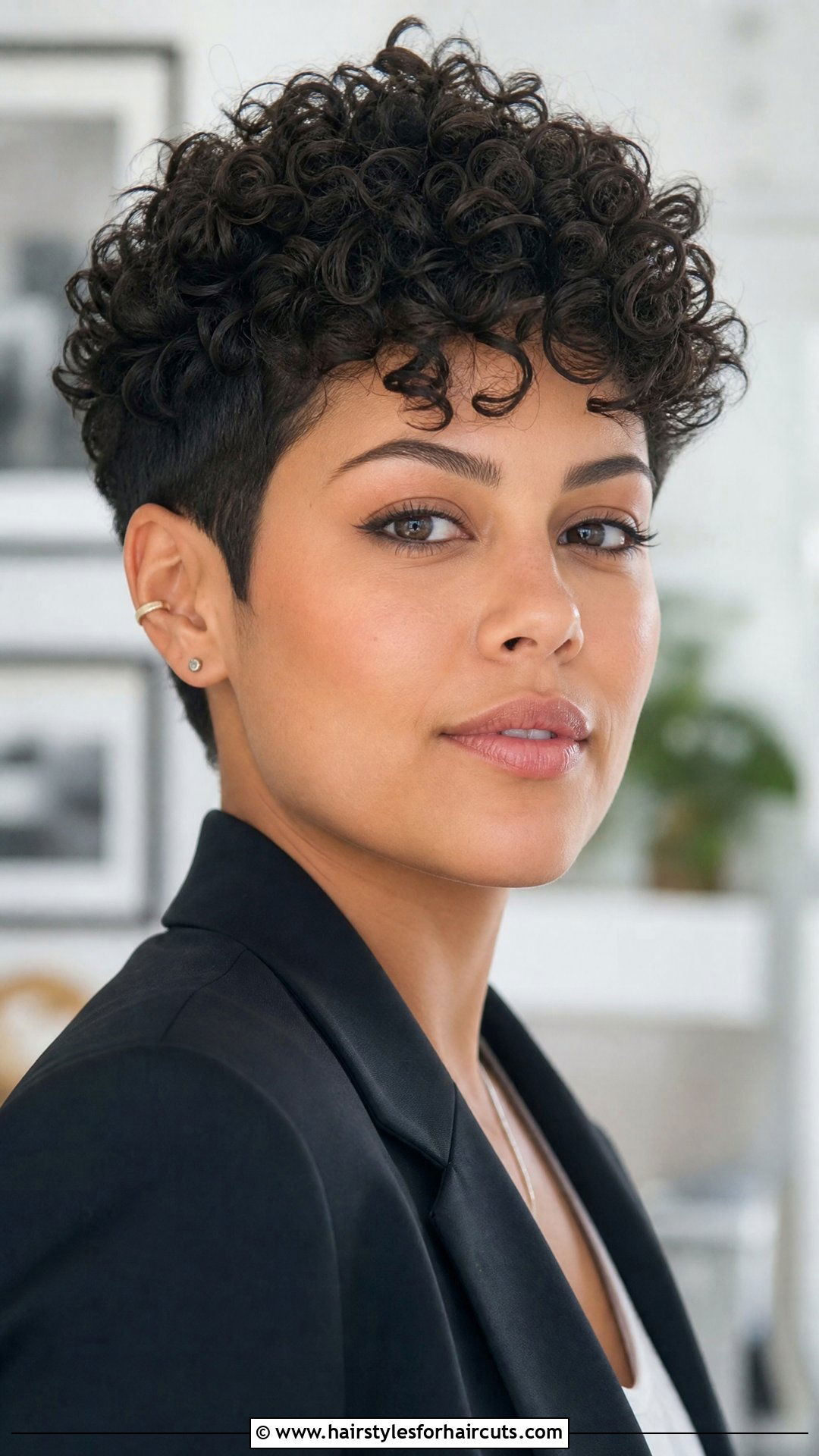 Curly Pixie Cut - 25 types of curly hairstyles - 25 types of curly hairstyles