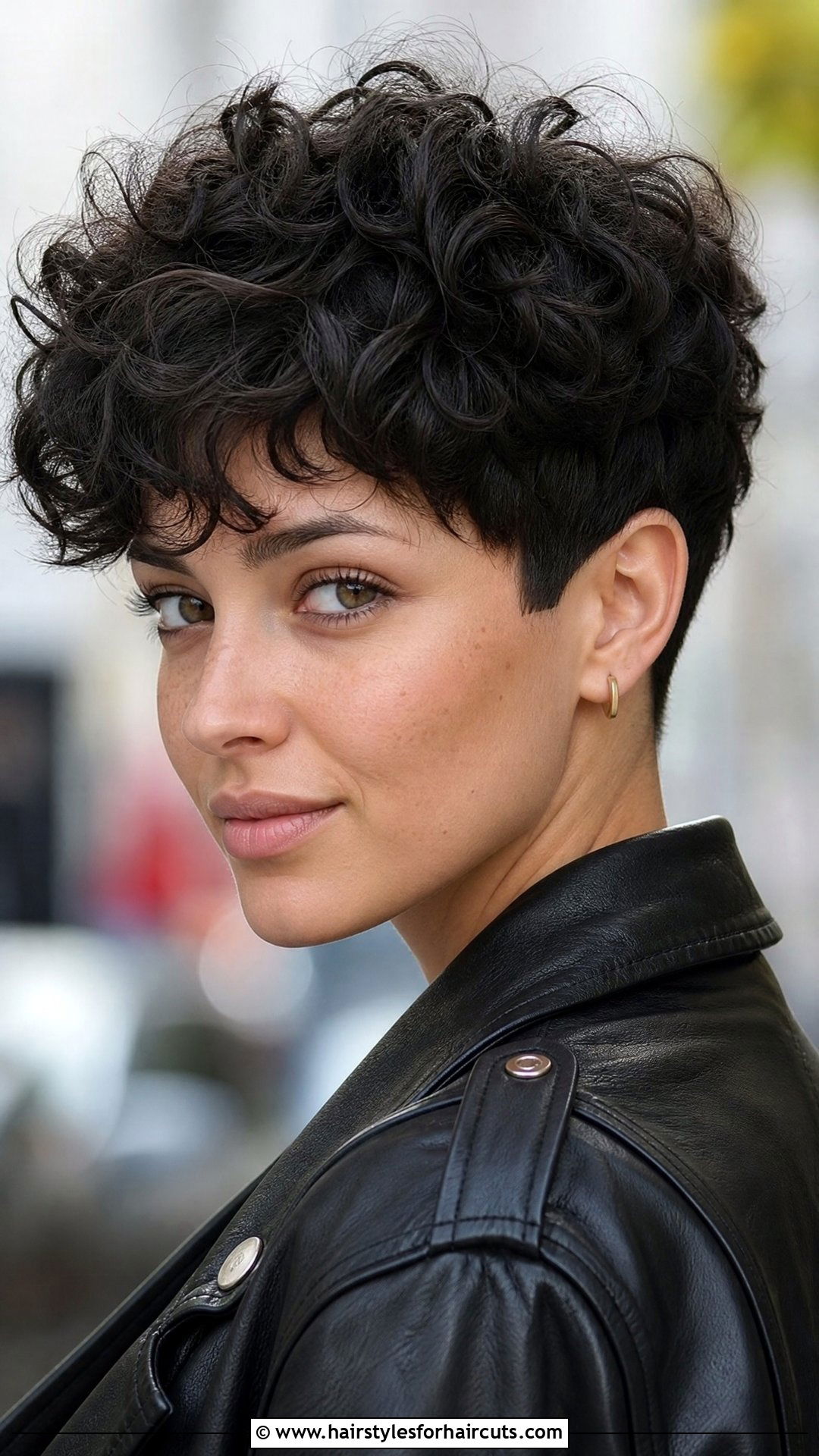 Curly Pixie Cut With Bangs - 25 curly hair with bangs hairstyles - 25 curly hair with bangs hairstyles