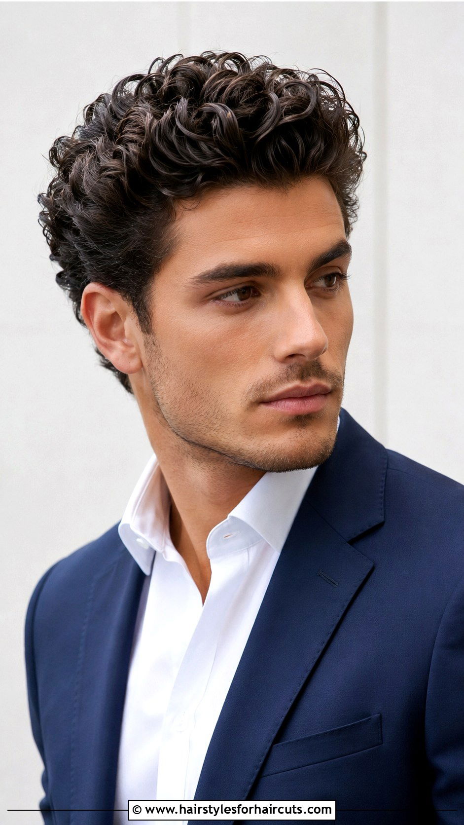 Curly Pompadour - 25 3a hairstyles men - 25 3a hairstyles men