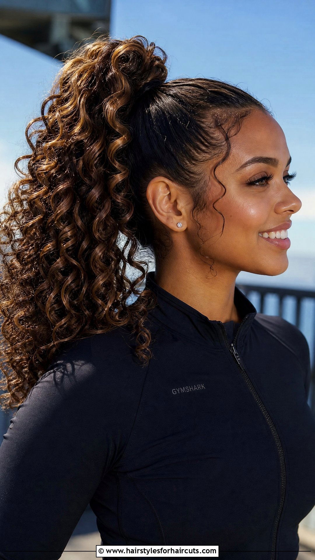 Curly Ponytail Hairstyle - 25 woman curly hairstyles - 25 woman curly hairstyles