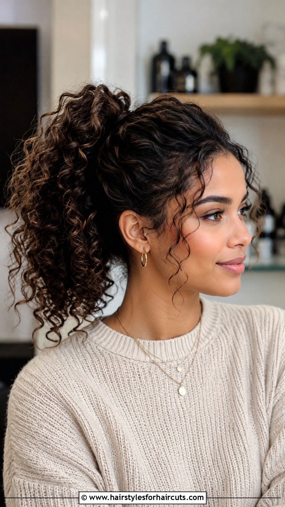 Curly Ponytail With Bump - 25 bump hairstyles for black hair - 25 bump hairstyles for black hair