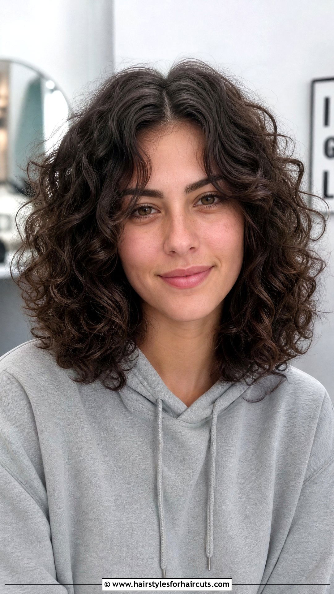 Curly Rachel Haircut With Middle Part - 25 the rachel haircuts on curly hair - 25 the rachel haircuts on curly hair