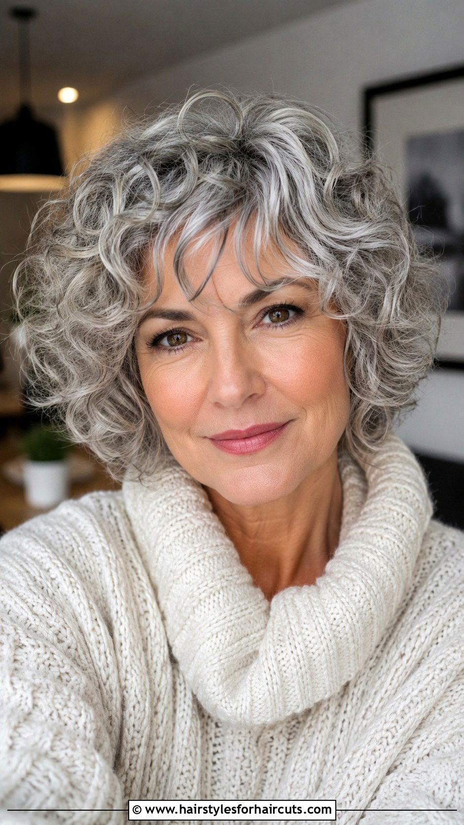 Curly Shag For Grey Hair - 25 best haircuts for grey hair - 25 best haircuts for grey hair