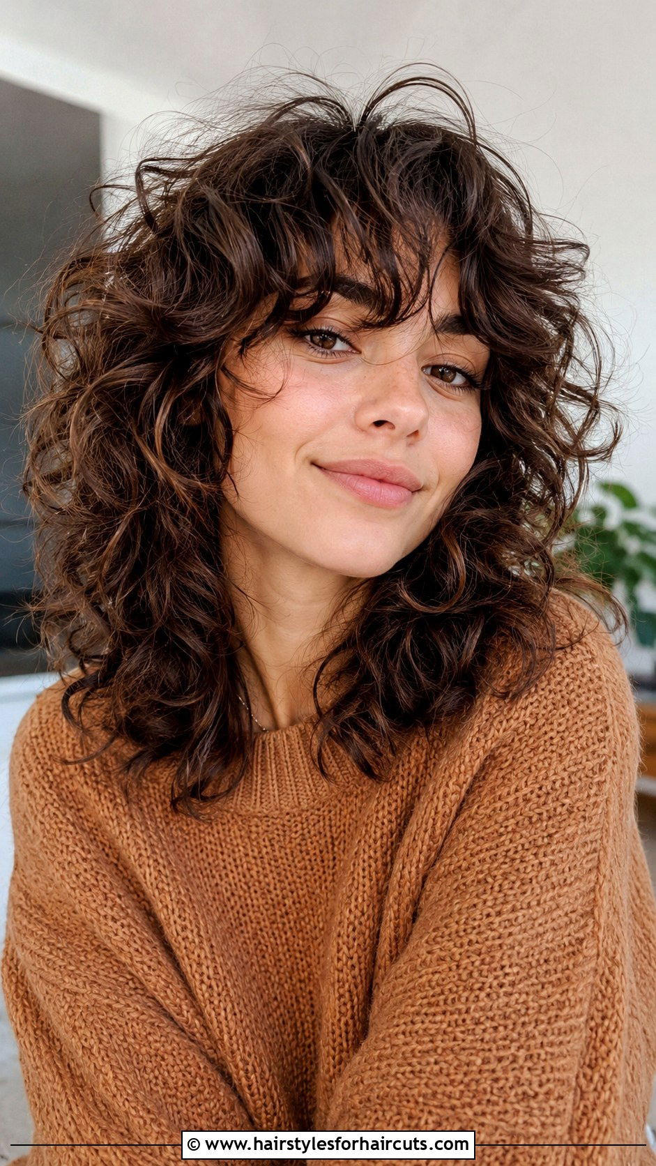 Curly Shag Haircut - 25 girls hairstyles for curly hair - 25 girls hairstyles for curly hair