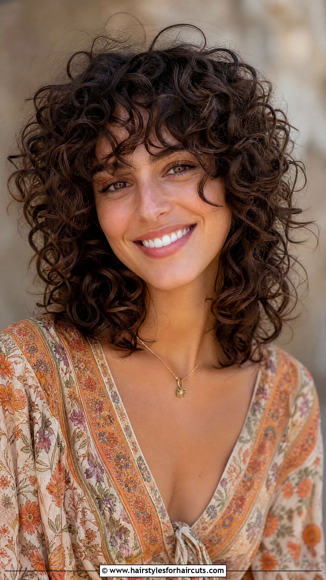 Curly Shag Haircut - 25 haircuts desighns - 25 haircuts desighns