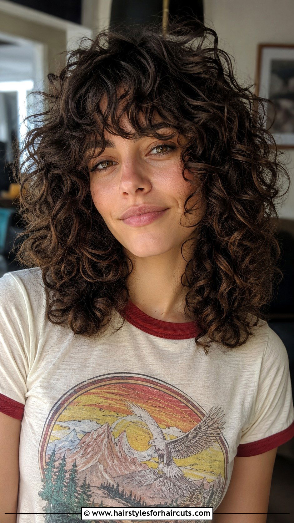 Curly Shag Haircut - 25 simple hairstyles for girls with curly hair - 25 simple hairstyles for girls with curly hair