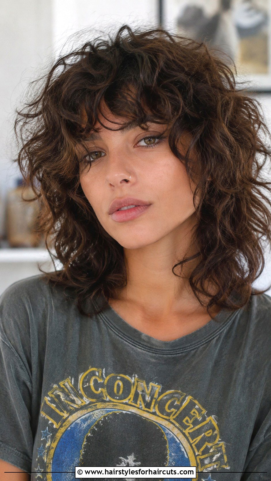 Curly Shag Haircut - 25 cute curly hair haircuts - 25 cute curly hair haircuts