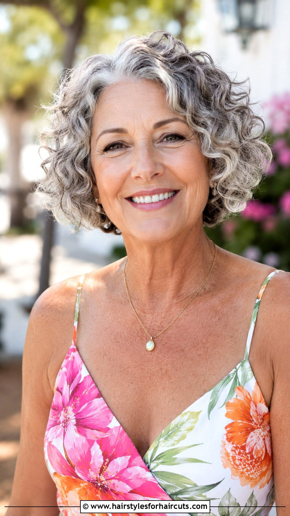Curly Short Bob - 25 short hairstyles for women over sixty - 25 short hairstyles for women over sixty