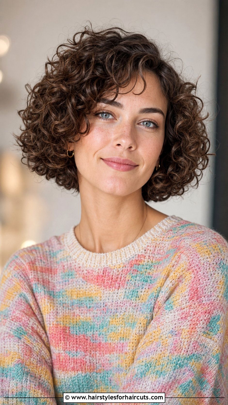 Curly Short Bob - 25 haircuts styles for short hair - 25 haircuts styles for short hair