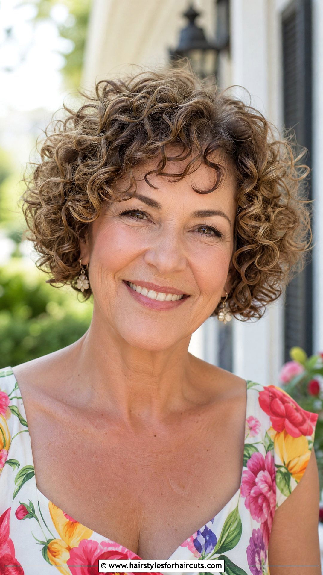 Curly Short Bob Haircut - 25 hairstyles for short hair women over 50 - 25 hairstyles for short hair women over 50