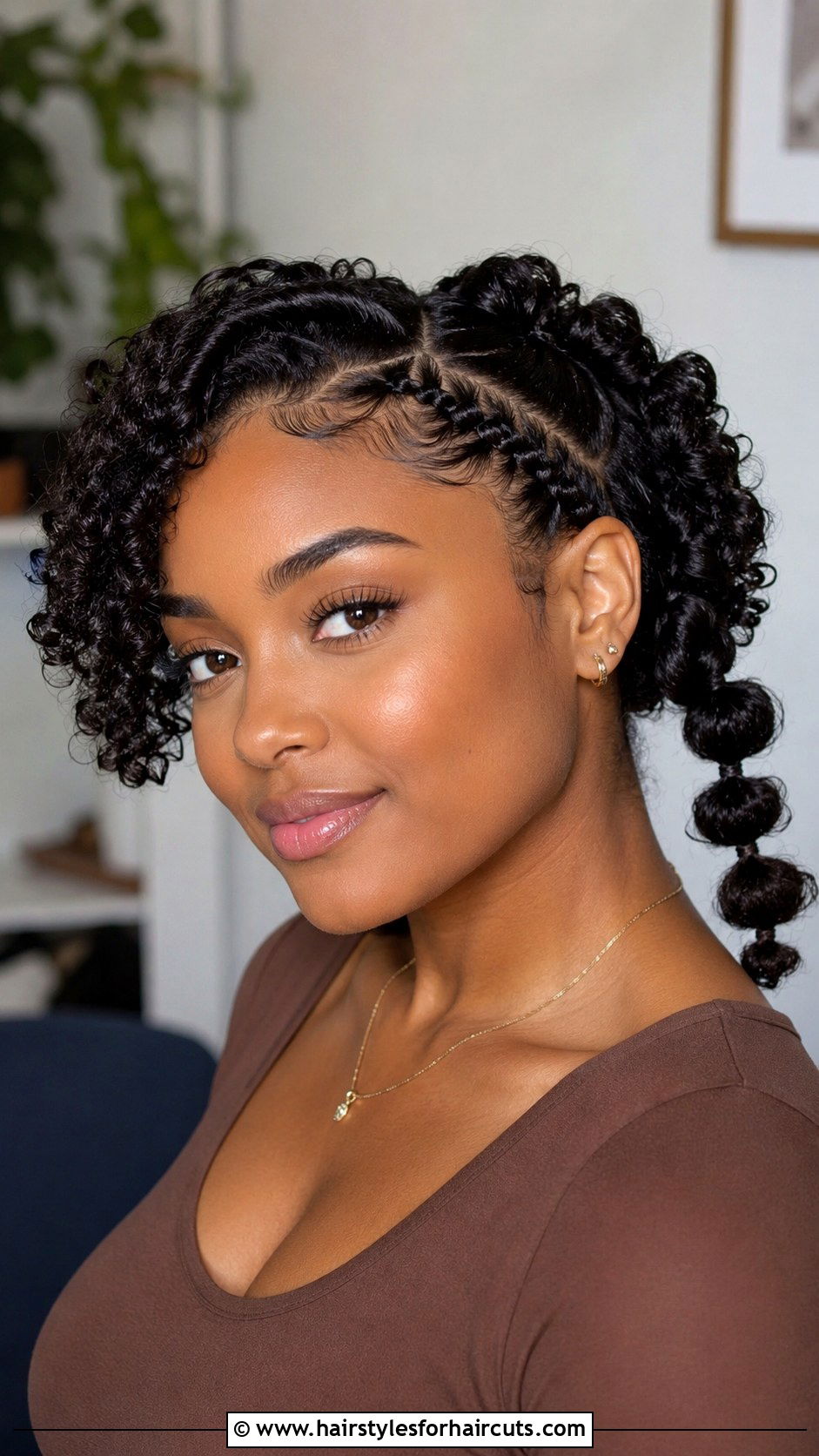 Curly Short Hair Bubble Braid - 25 bubble hairstyles short hair - 25 bubble hairstyles short hair