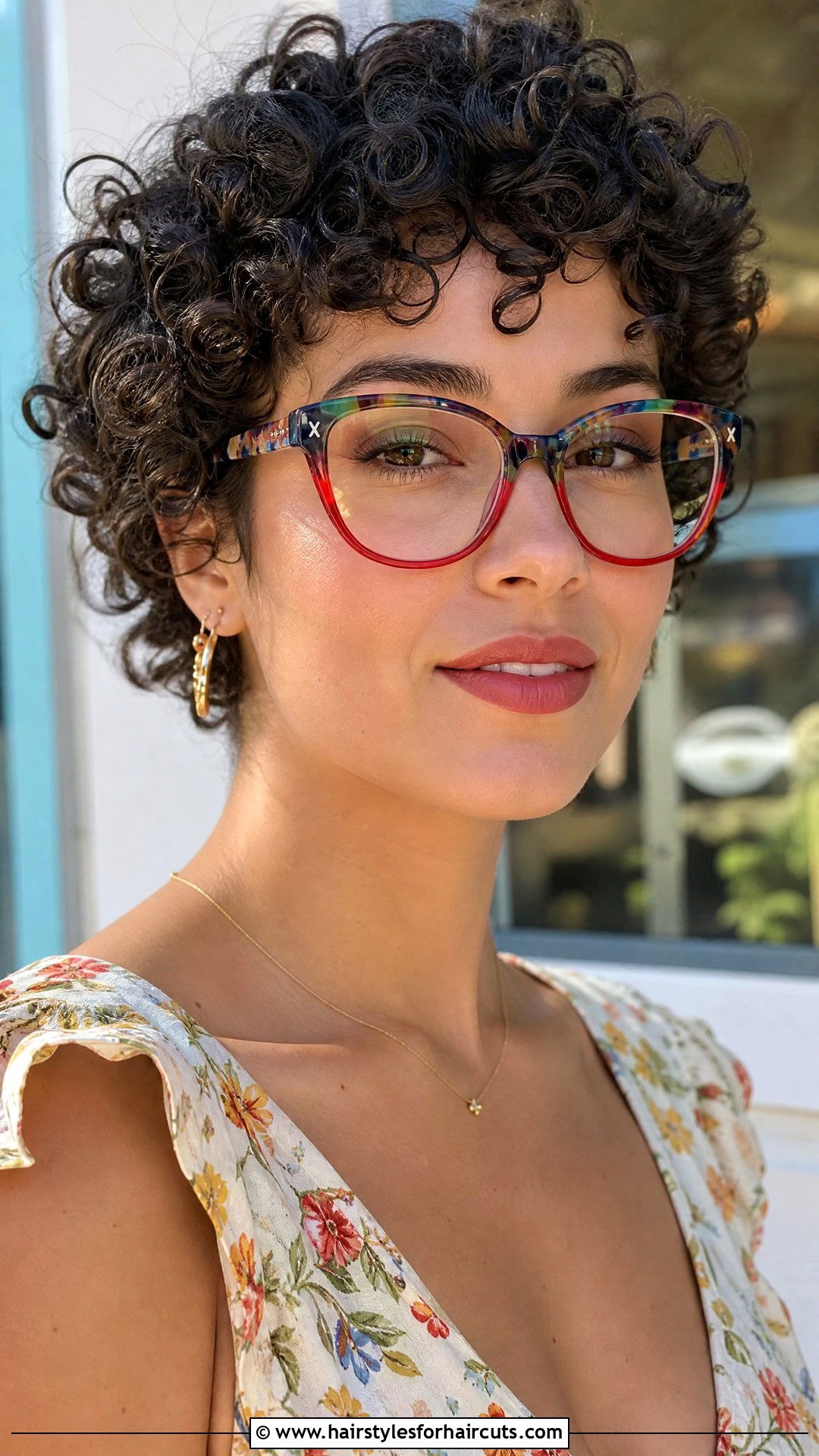 Curly Short Hair With Glasses - 25 short hairstyles for women with glasses - 25 short hairstyles for women with glasses
