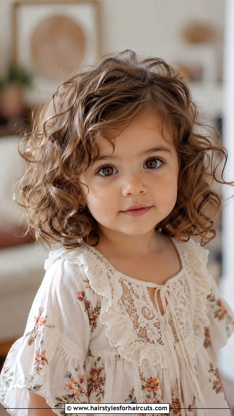 Curly Shoulder Length Cut - 25 curly hair baby haircuts - 25 curly hair baby haircuts