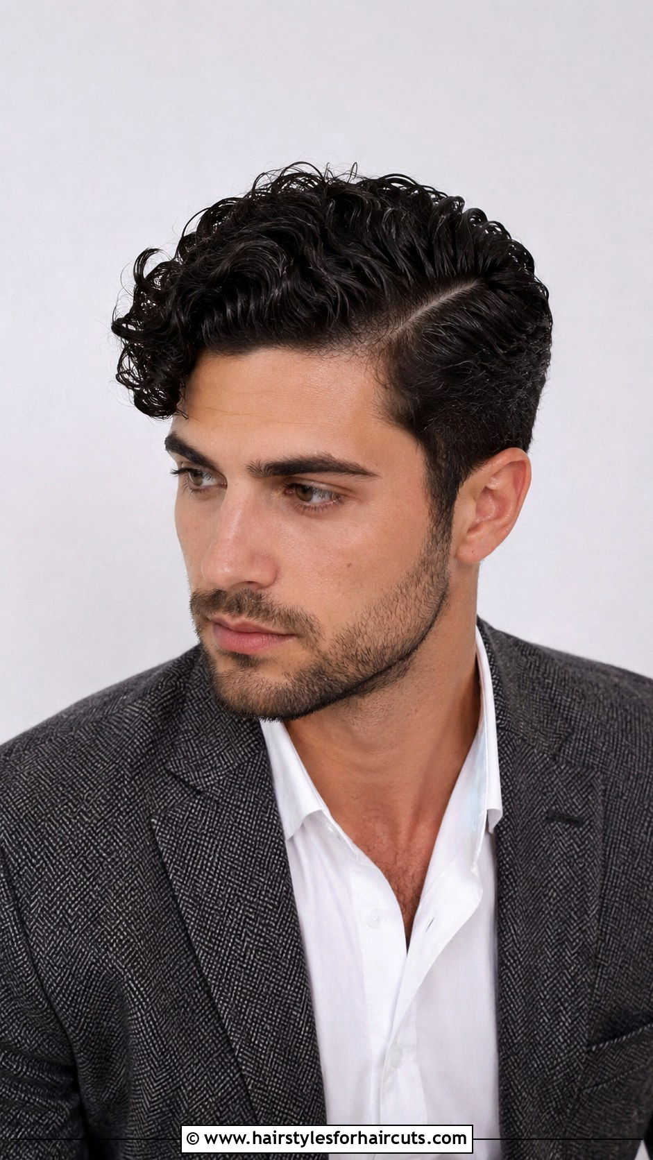 Curly Side Part - 25 3a hairstyles men - 25 3a hairstyles men