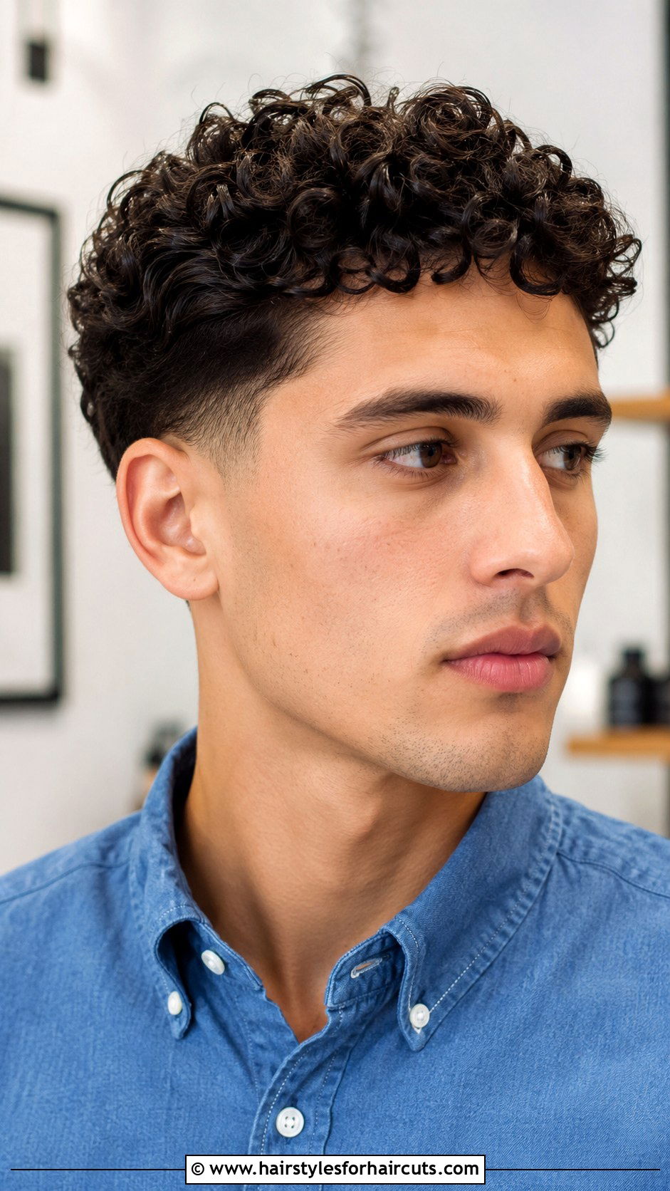 Curly Taper Haircut - 25 dude haircuts - 25 dude haircuts