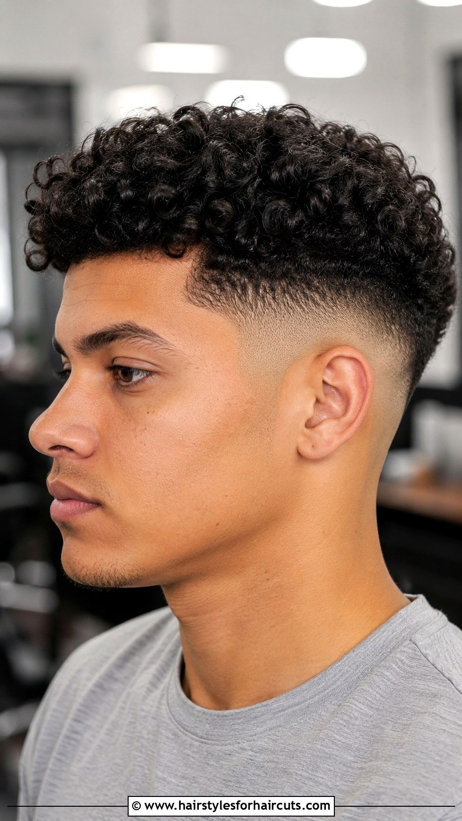 Curly Top Fade Haircut - 25 curly top haircuts - 25 curly top haircuts