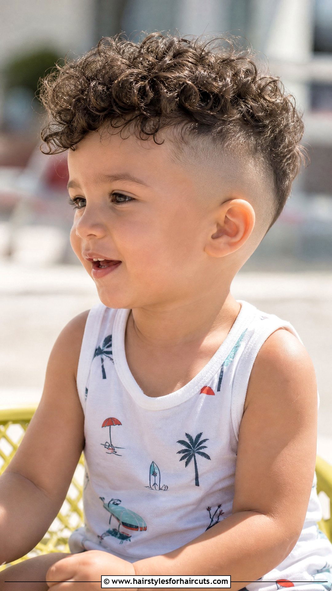 Curly Top With Shaved Sides For Toddler - 25 toddler curly haircuts - 25 toddler curly haircuts