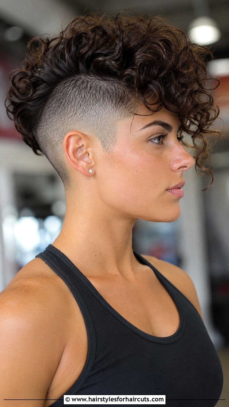 Curly Undercut - 25 curly haircuts salon - 25 curly haircuts salon