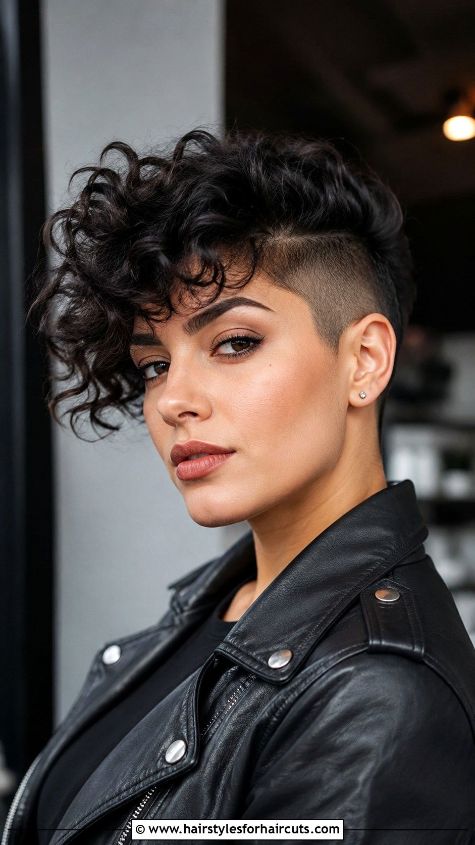 Curly Undercut - 25 hairstyles for women curly - 25 hairstyles for women curly
