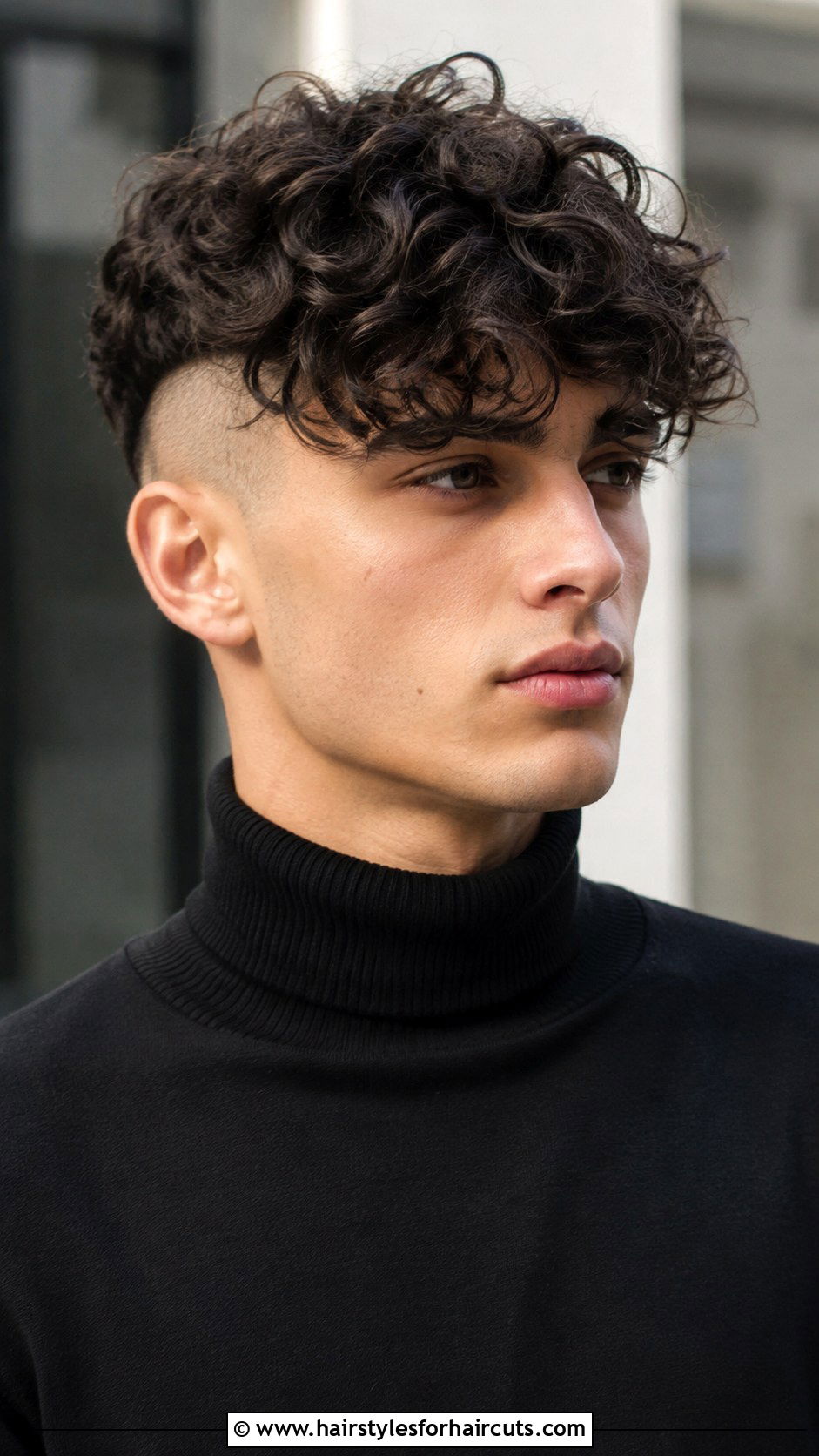 Curly Undercut - 25 curly hair receding hairline haircuts - 25 curly hair receding hairline haircuts