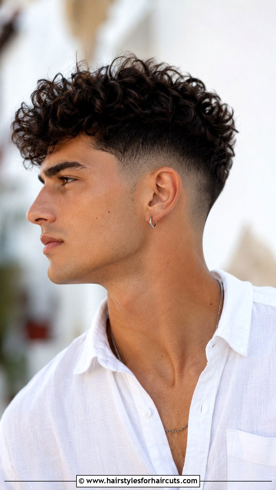 Curly Undercut Fade - 25 craziest haircuts - 25 craziest haircuts