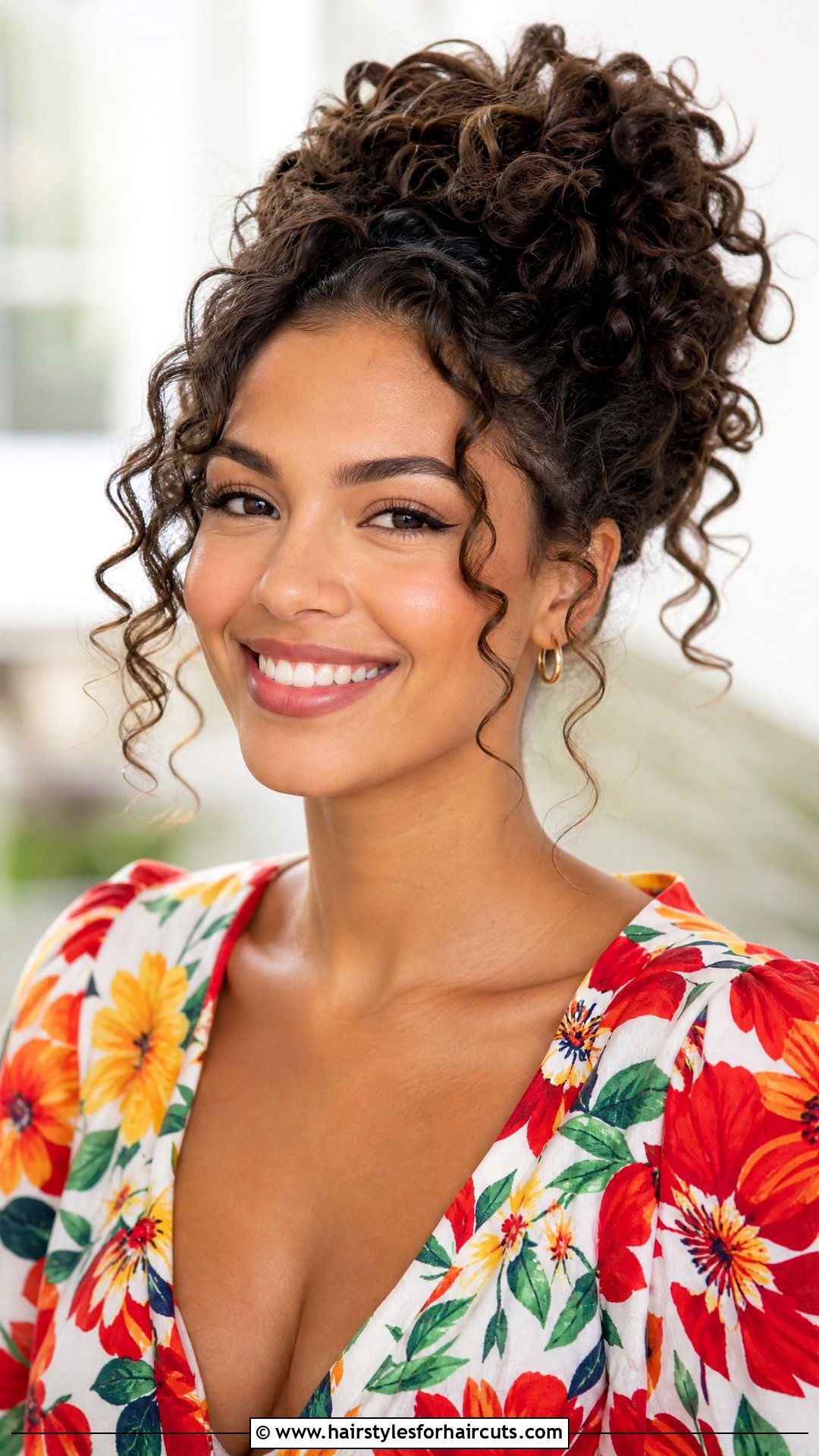 Curly Updo Medium Hair - 25 wedding hairstyles for medium hair - 25 wedding hairstyles for medium hair