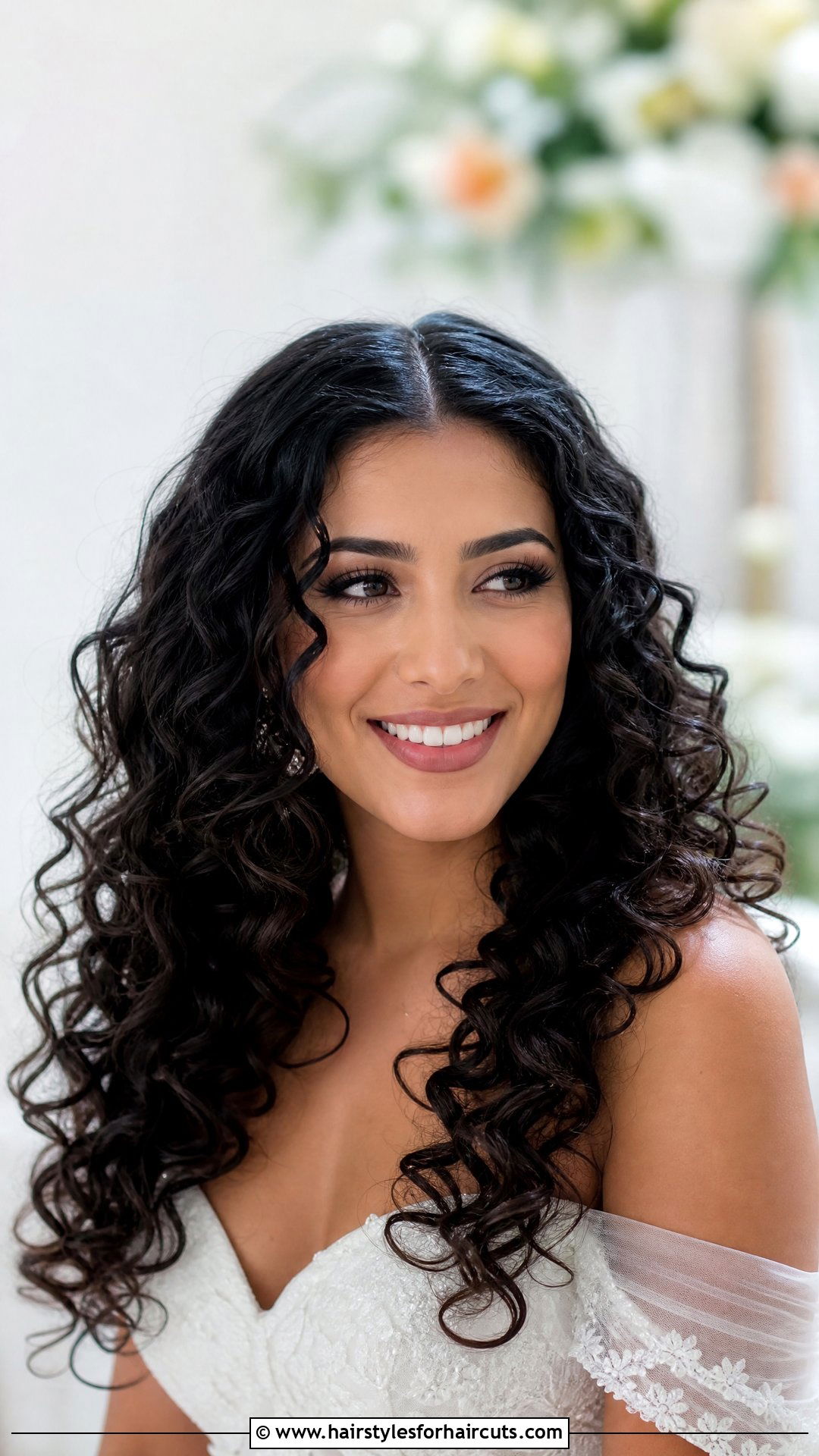 Curly Wedding Hair Down - 25 wedding hairstyles for curly hair - 25 wedding hairstyles for curly hair