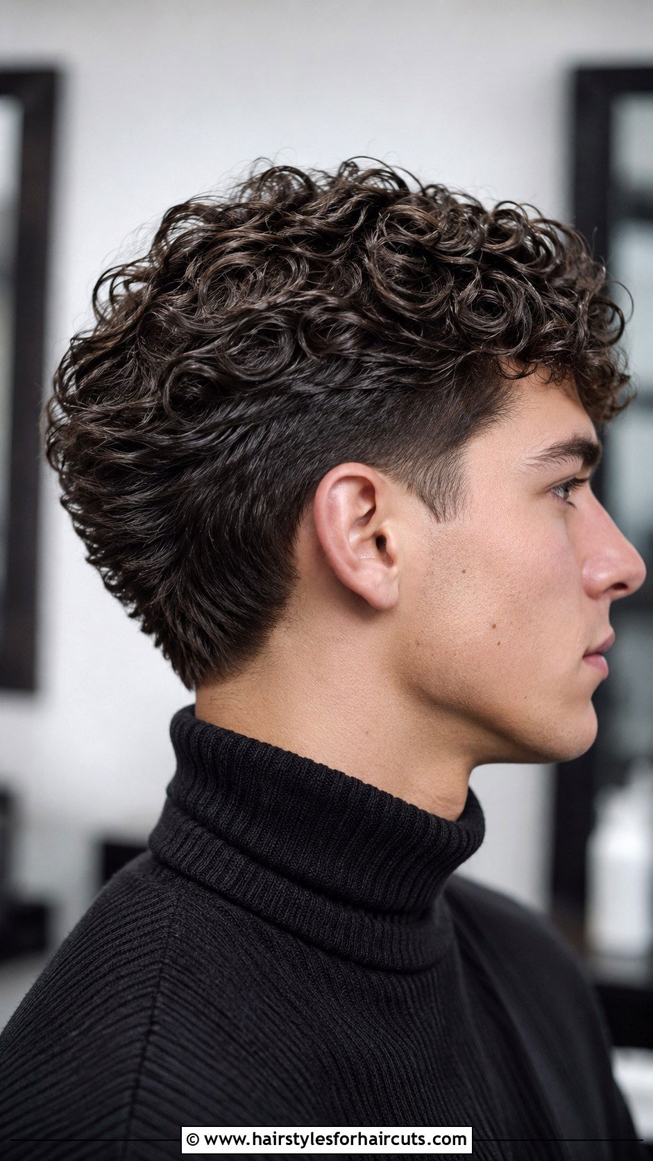 Curly Wedge Cut - 25 ftm haircuts for curly hair - 25 ftm haircuts for curly hair
