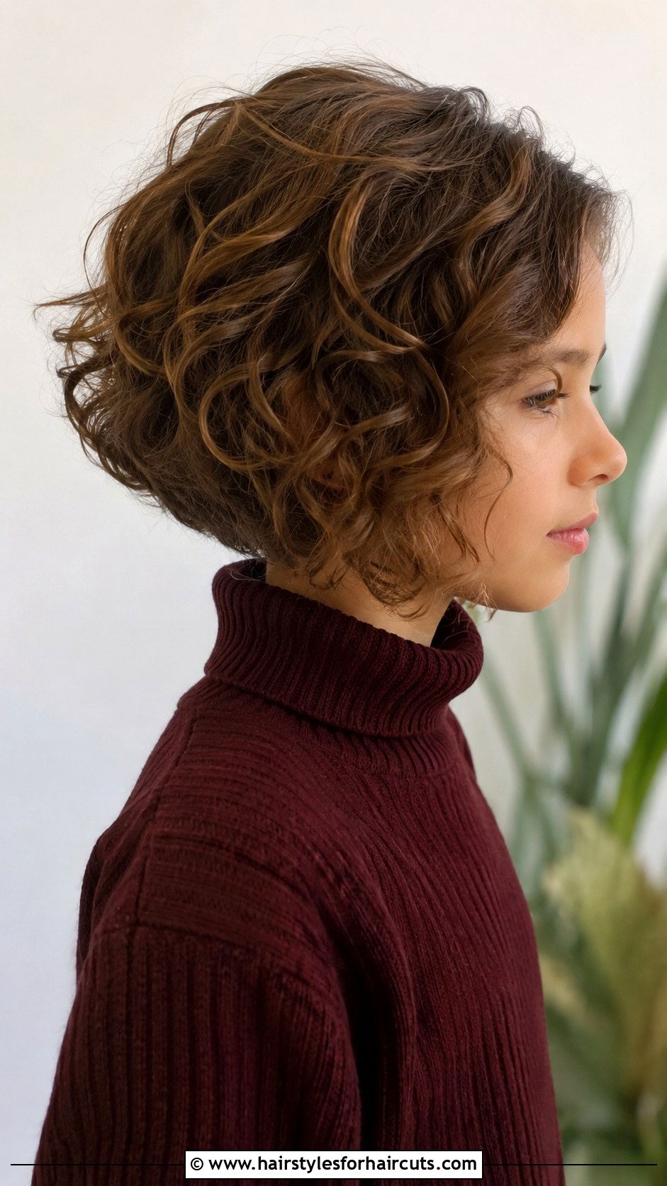 Curly Wedge Cut - 25 kid curly haircuts - 25 kid curly haircuts