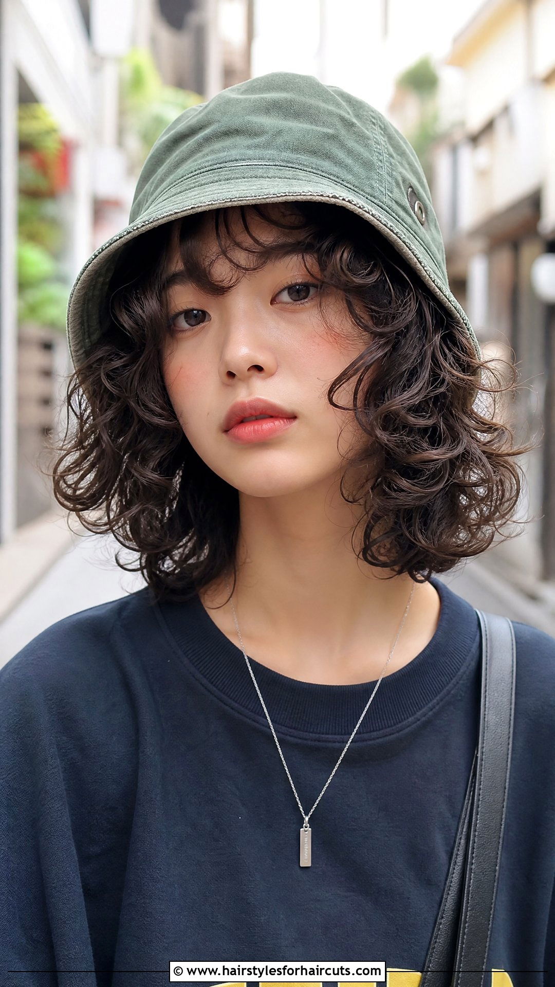 Curly Wings Haircut With Bucket Hat - 25 wings haircuts with hat - 25 wings haircuts with hat