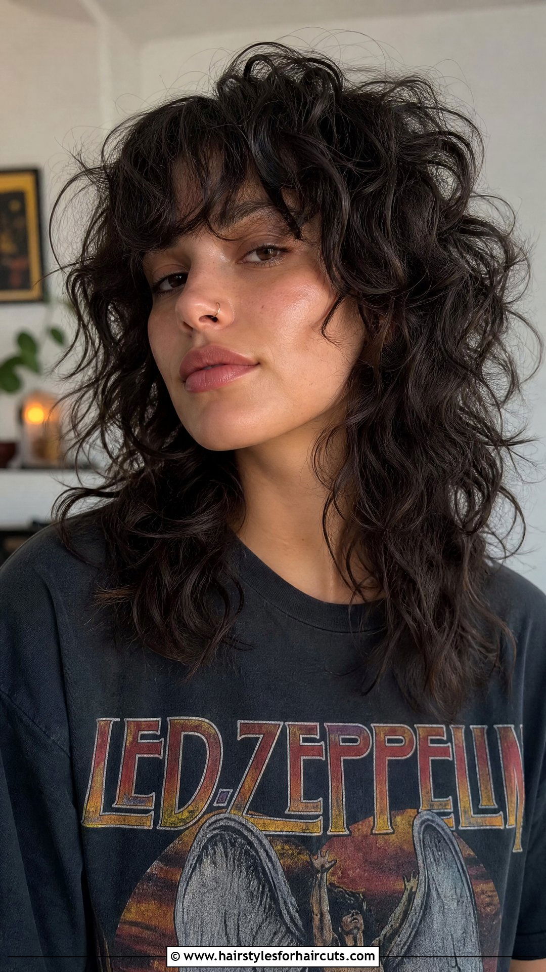Curly Wolf Cut - 25 haircuts for curly hair female - 25 haircuts for curly hair female