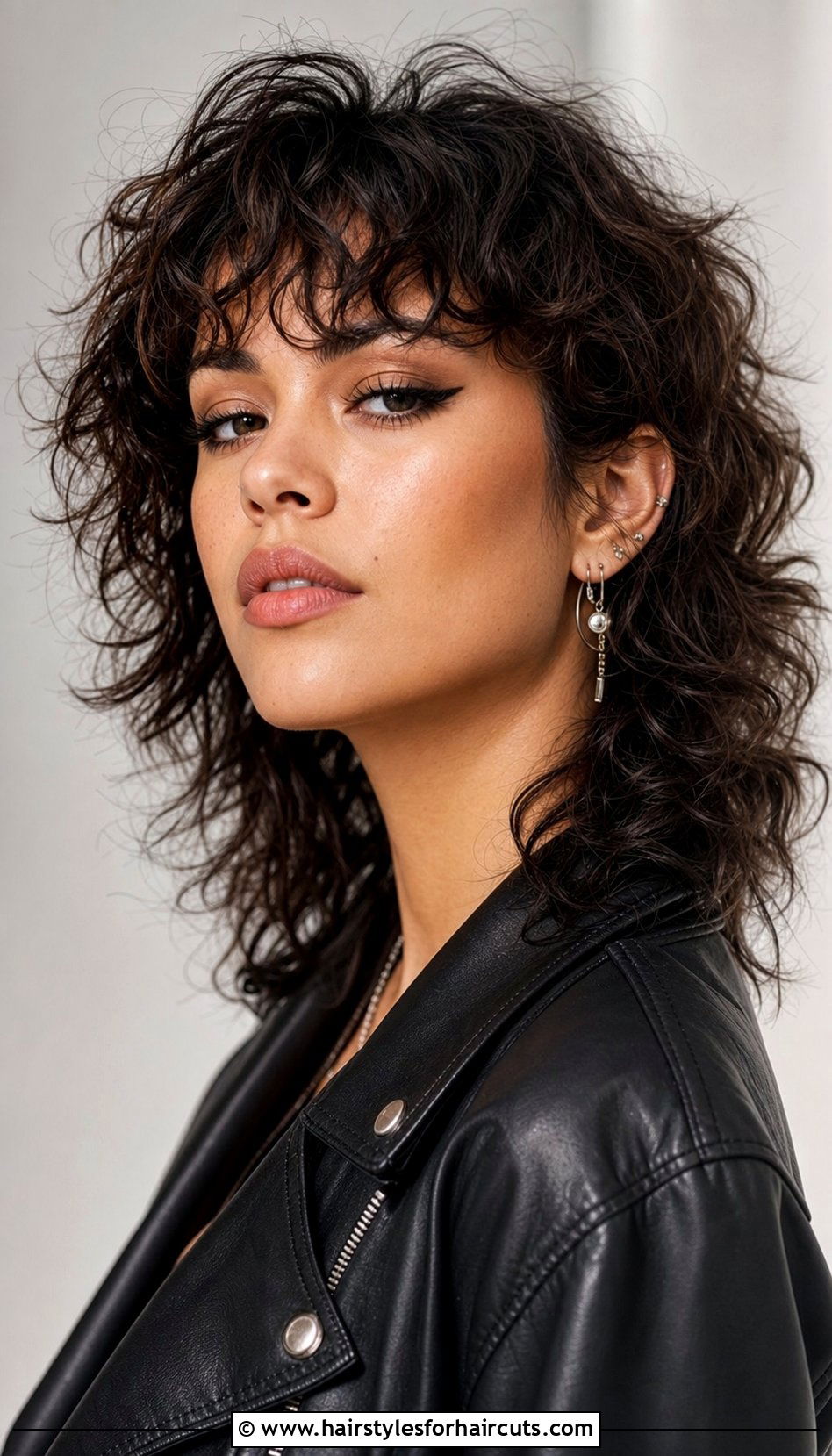 Curly Wolf Cut - 25 haircuts for curly wavy hair - 25 haircuts for curly wavy hair
