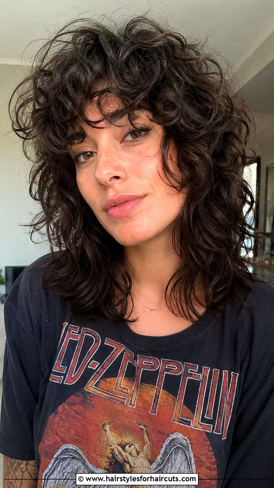 Curly Wolf Cut Haircut - 25 curly haircuts - 25 curly haircuts