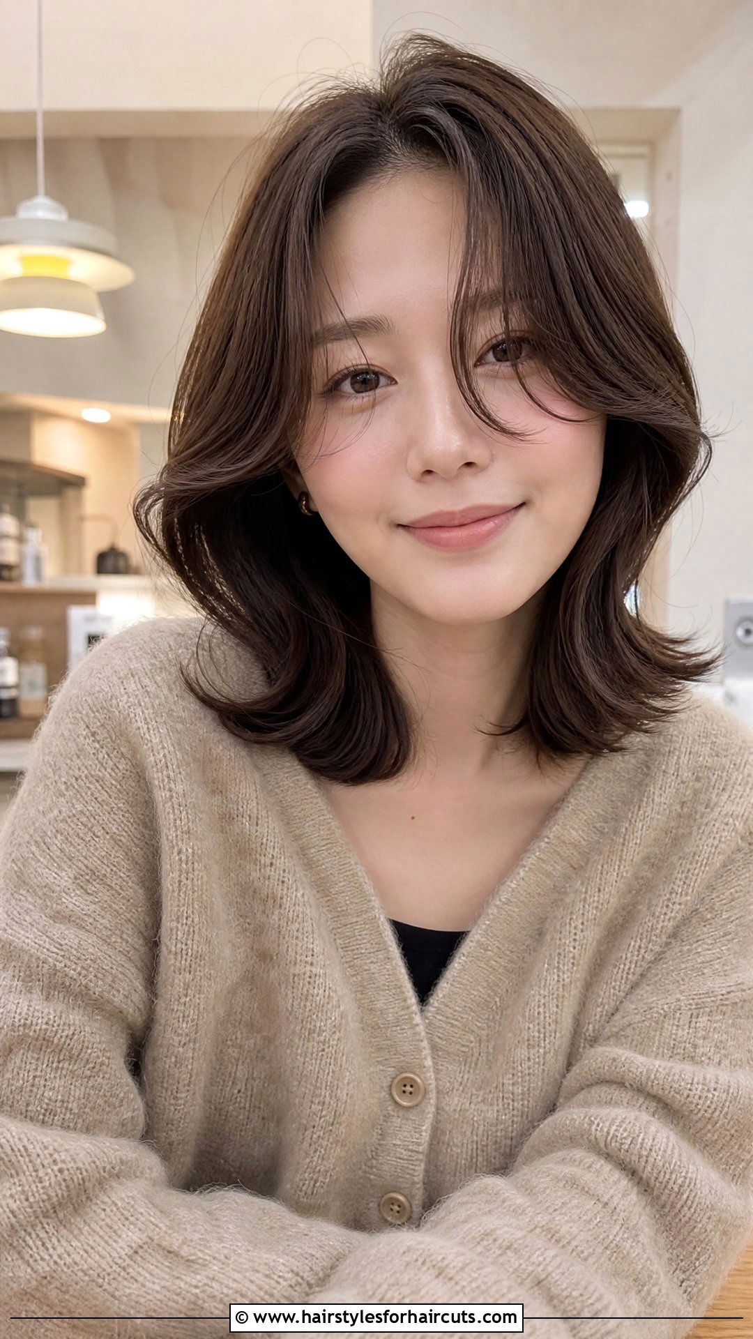 Curtain Bang Lob - 25 fine straight haircuts - 25 fine straight haircuts
