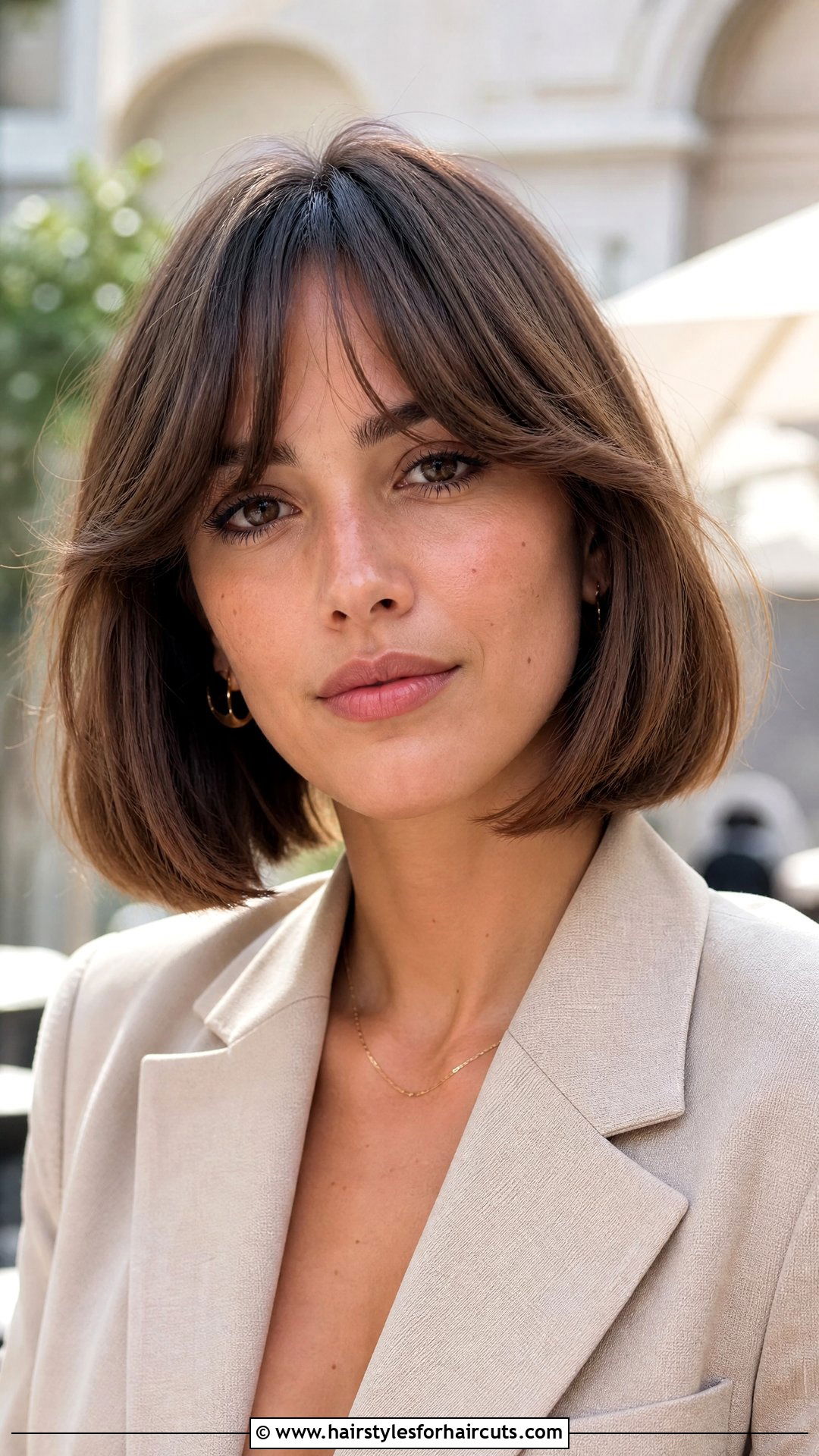 Curtain Bangs Bob - 25 zoomer haircuts - 25 zoomer haircuts
