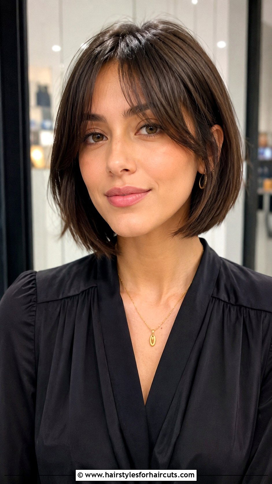 Curtain Bangs Bob Haircut - 25 designer haircuts - 25 designer haircuts
