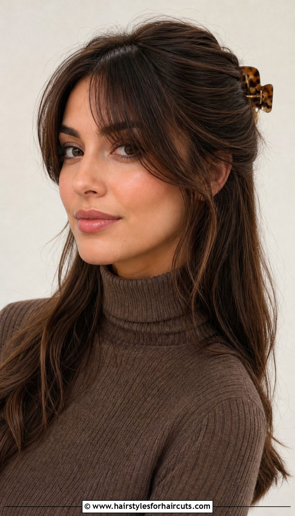 Curtain Bangs Half Up Half Down Hair Clip - 25 hairstyles half up half down hair clip - 25 hairstyles half up half down hair clip
