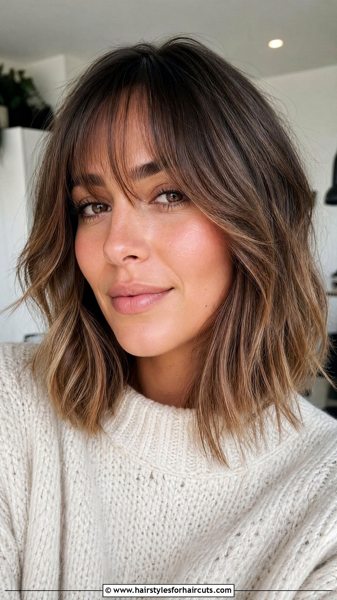 Curtain Bangs Lob Haircut - 25 haircuts lake mary - 25 haircuts lake mary