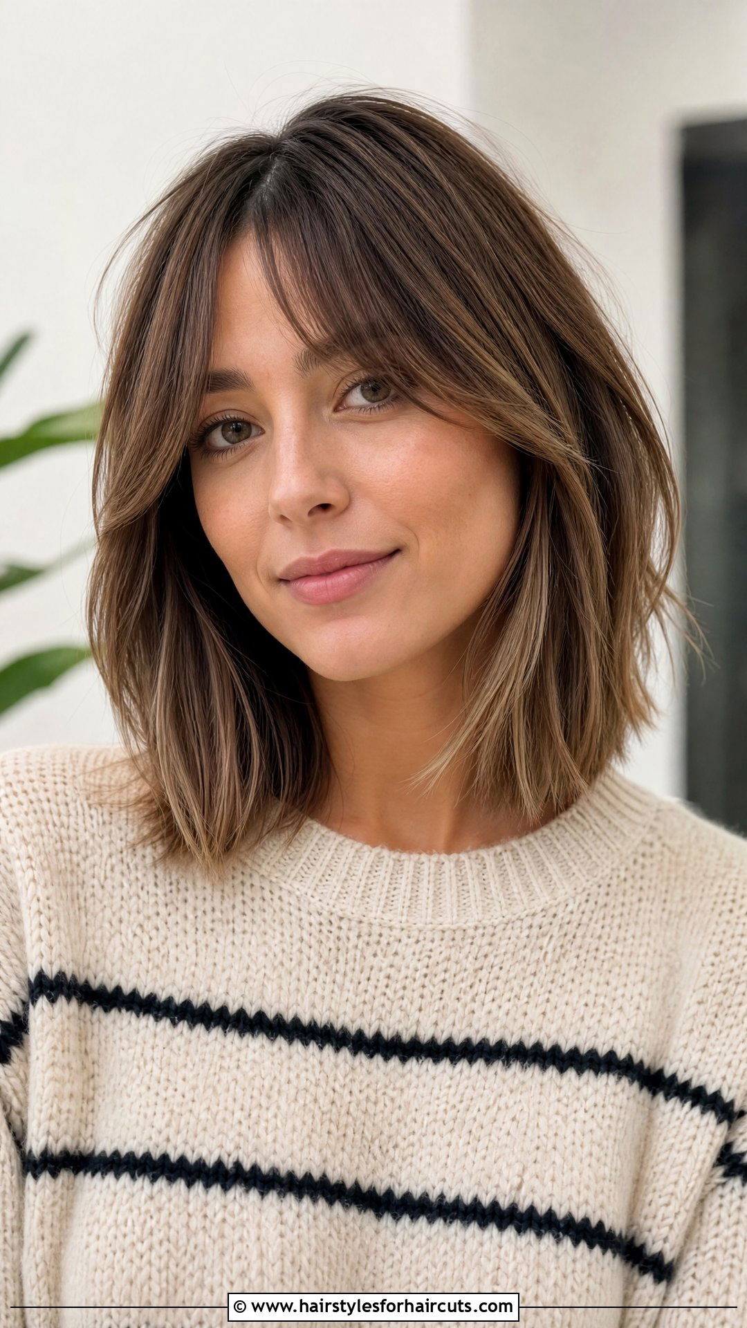 Curtain Bangs Lob Haircut - 25 haircuts queen creek - 25 haircuts queen creek
