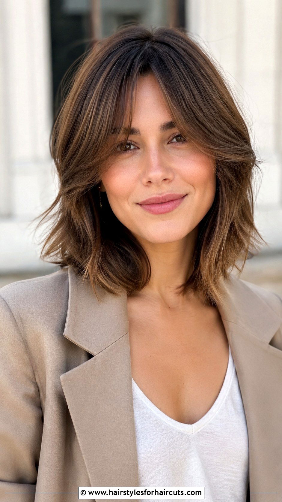 Curtain Bangs Lob Haircut - 25 haircuts saginaw mi - 25 haircuts saginaw mi