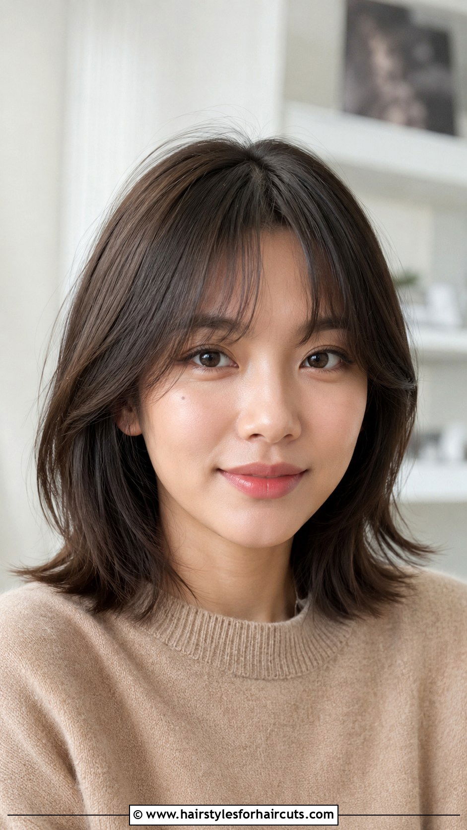 Curtain Bangs Lob Haircut For Thin Asian Hair - 25 haircuts for thin asian hair - 25 haircuts for thin asian hair