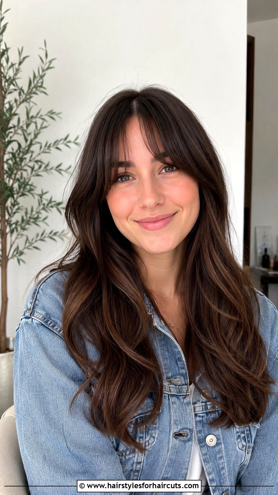 Curtain Bangs Long Hair - 25 aesthetic hairstyles for long hair - 25 aesthetic hairstyles for long hair