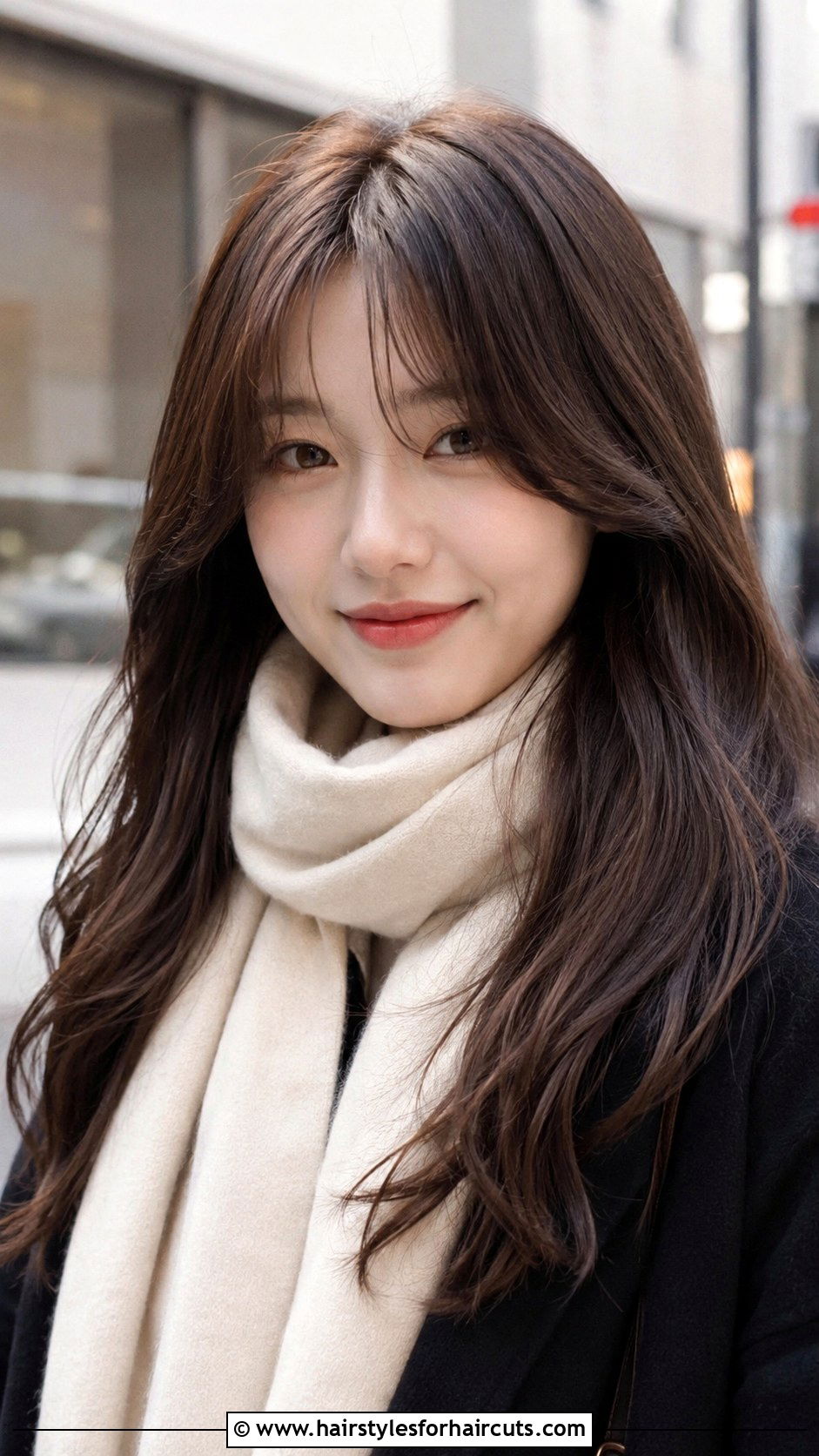 Curtain Bangs Long Hair - 25 best hairstyles for girls - 25 best hairstyles for girls