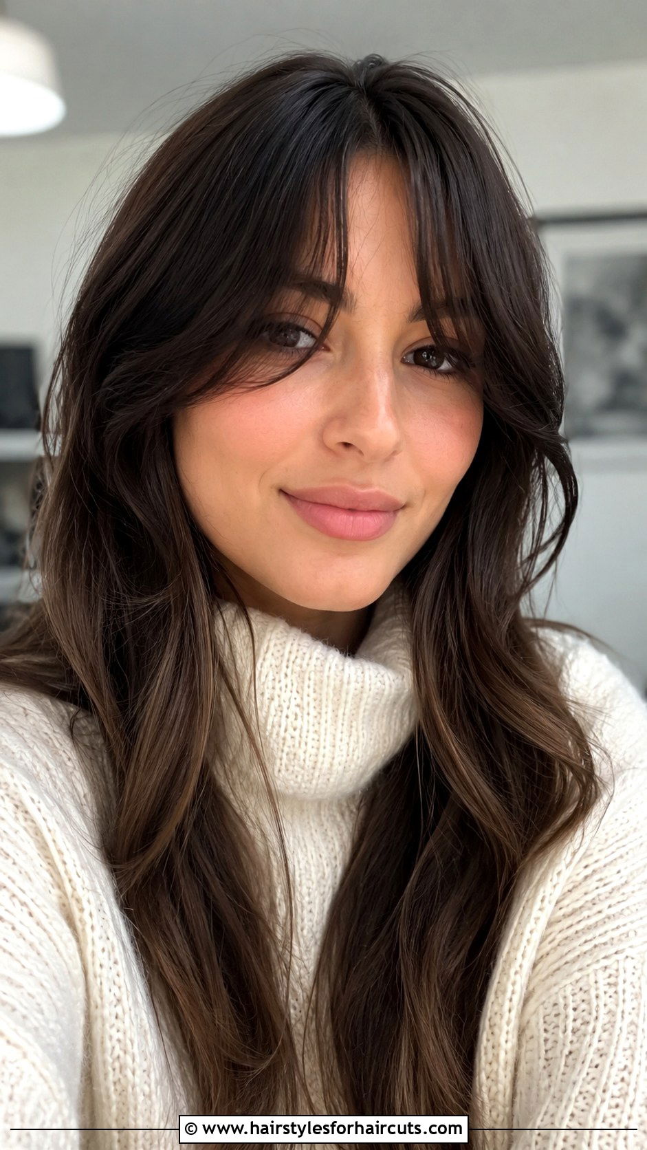Curtain Bangs Long Hair - 25 pictures of different hairstyles - 25 pictures of different hairstyles