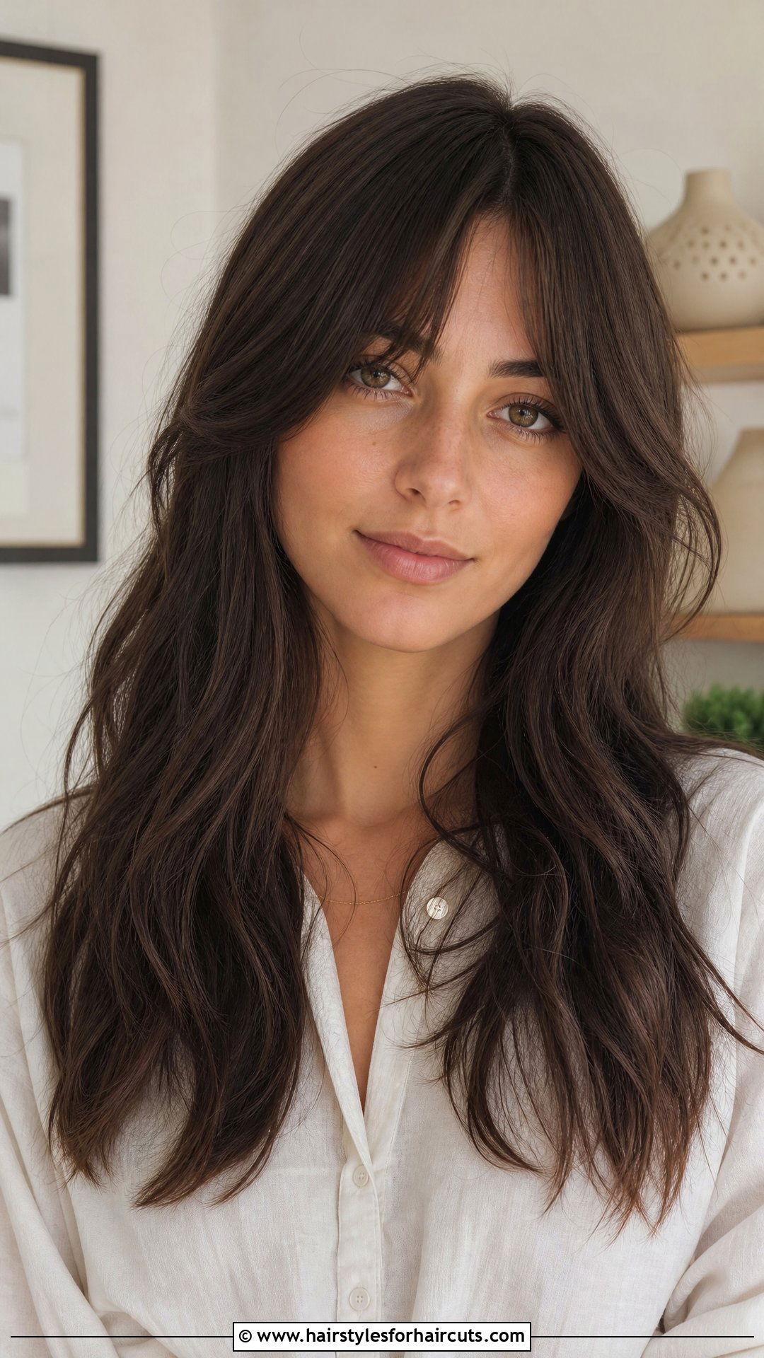 Curtain Bangs Long Hair Haircut - 25 thick long hair haircuts - 25 thick long hair haircuts